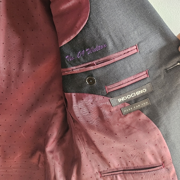 Indochino Women's Charcoal Hemsworth Suit Jacket - Picture 8 of 13